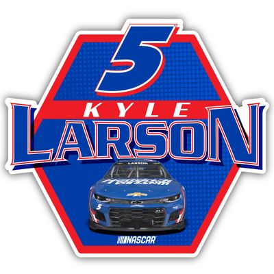 Nascar # 5 Kyle Larson 4-Inch Vinyl Decal Sticker