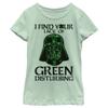Star Wars Girl's Vader Pinch T-Shirt, Mint, X-Small view 1