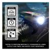 NiteRider Lumina Pro 1200 + Vmax+ 150 Bike Light Set USB-C Rechargeable Bicycle Headlight LED Front and Rear Combo IP64 Water Resistant Mountain Road City Commuting Cycling Safety Flash view 2