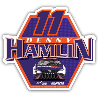 Nascar # 11 Denny Hamlin 4-Inch Vinyl Decal Sticker