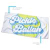 Swinton Pickleball Sports Towel in White - Pickleball Gift and Accessory view 2