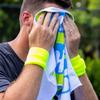 Swinton Pickleball Sports Towel in White - Pickleball Gift and Accessory view 3