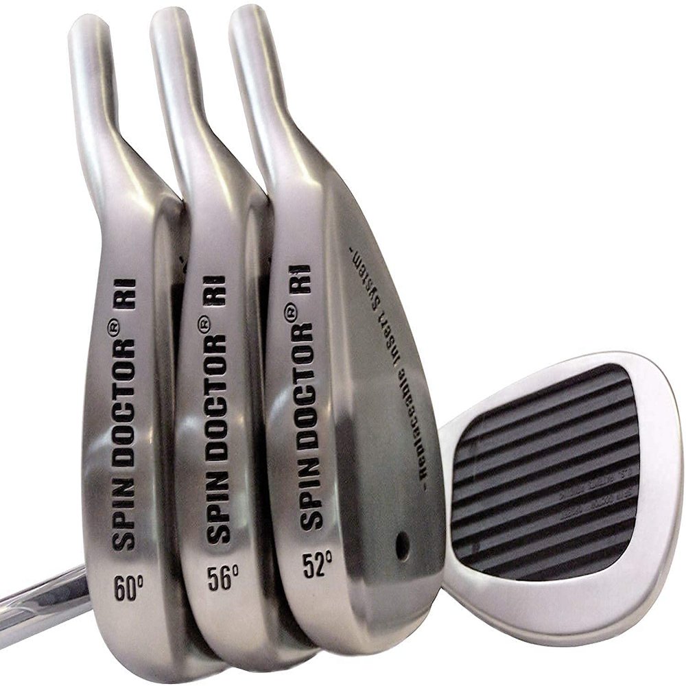 Spin Doctor RI Golf Wedge 52/56/60 Degree Wedge Set - New - Steel - Left Hand -Spin It Like The Pros