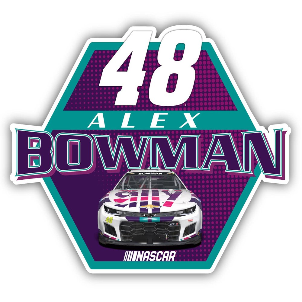Nascar # 48 Alex Bowman 2-Inch Vinyl Decal Stiker