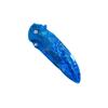 Falcon 8 Inch Dragon Fantasy Folding Pocket Knife  440 Stainless Steel Blade, Full Metal Handle with Belt Clip, EDC Utility Knife (Blue) view 3