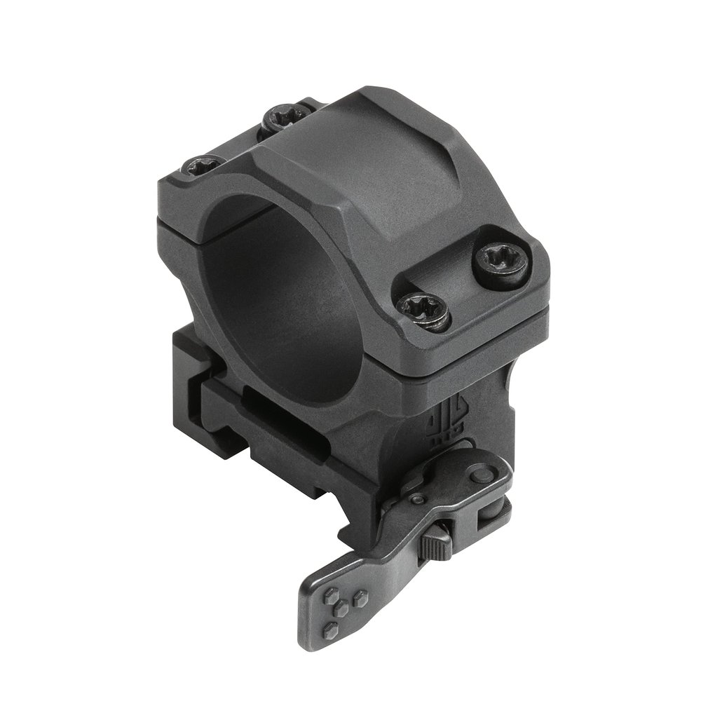 UTG ACCU-SYNC QR 1" Low Profile Scope Rings, Picatinny Black