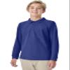 Classroom Uniforms Long Sleeve Pique Polo T-Shirt for Men and Women CR835X, M, SS Royal view 2