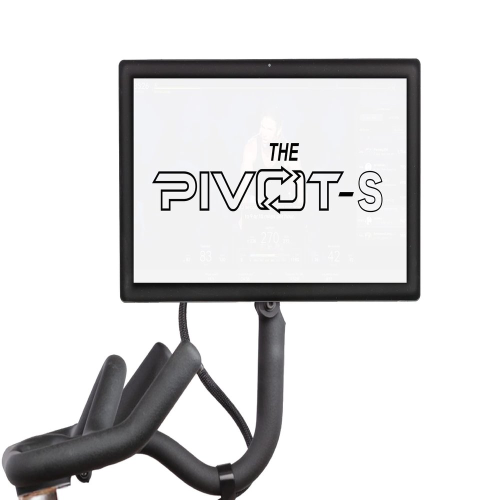 TFD The Pivot-S Stryde Bike Swivel  Compatible Stryde Exercise Bike Swivel Pivot, Made in the USA, 360 Movement Monitor Adjuster - Easily Adjust & Rotate your Stryde Bike Screen