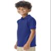 Classroom Polo Shirt Boys and Girls, Short Sleeve Collared T-Shirts CR891X, XL, SS Royal view 2
