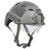 2022 Jungle Camouflage Fast Protective Helmet, PJ Type Tactical Multi-Function Fast Helmet with Sunshade Goggles Version view 3