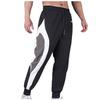 Mens Loose fit Athletic Pants Elastic Waistband Taper Lightweight Sweatpants Causal Stylish Workout Joggers Zip Pockets Black view 1