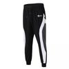 Mens Loose fit Athletic Pants Elastic Waistband Taper Lightweight Sweatpants Causal Stylish Workout Joggers Zip Pockets Black view 4