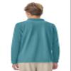 Classroom Uniforms Long Sleeve Pique Polo T-Shirt for Men and Women CR835X, M, Teal view 3
