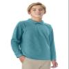 Classroom Uniforms Long Sleeve Pique Polo T-Shirt for Men and Women CR835X, M, Teal view 4