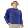 Classroom Uniforms Long Sleeve Pique Polo T-Shirt for Men and Women CR835X, XL, SS Royal view 4