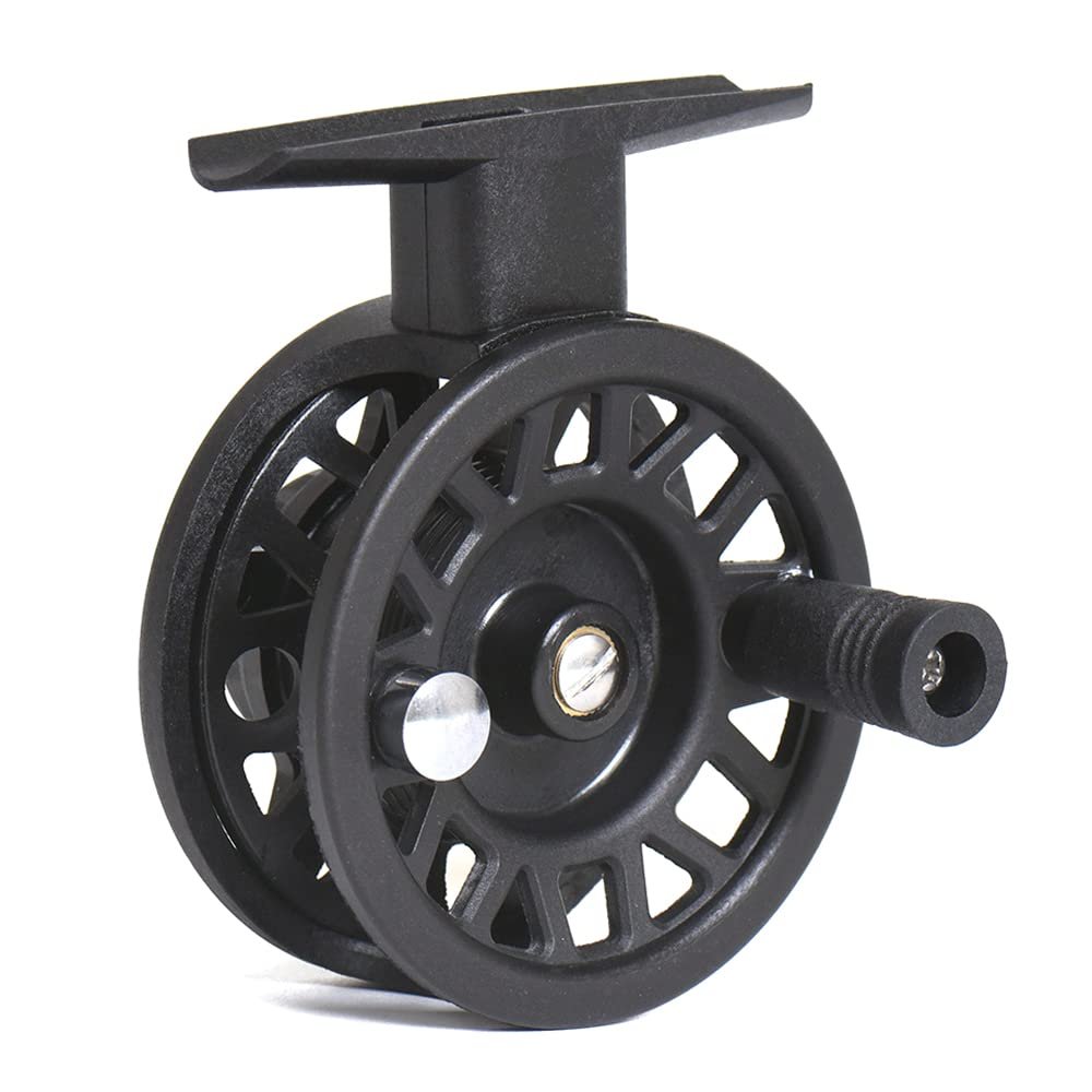 ConSkyee Ultralight Fly Fishing Reel Diameter 60mm ABS Plastic Left Hand Former Ice Fishing Wheel