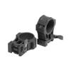 UTG ACCU-SYNC QR 30mm High Profile Scope Rings, Picatinny, Black view 2