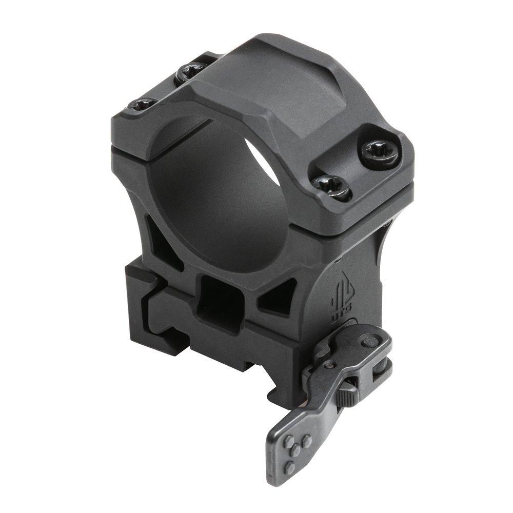 UTG ACCU-SYNC QR 1" Medium Profile Scope Rings, Picatinny,Black