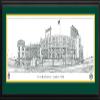 Lambeau Field, Home of the Green Bay Packers - 44x18-inch Double Mat, Deluxe Framed Picture by Blakeway Panoramas view 1