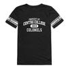 W Republic Centre College Colonels Womens Property Football Tee T-Shirt - Black, Medium view 1