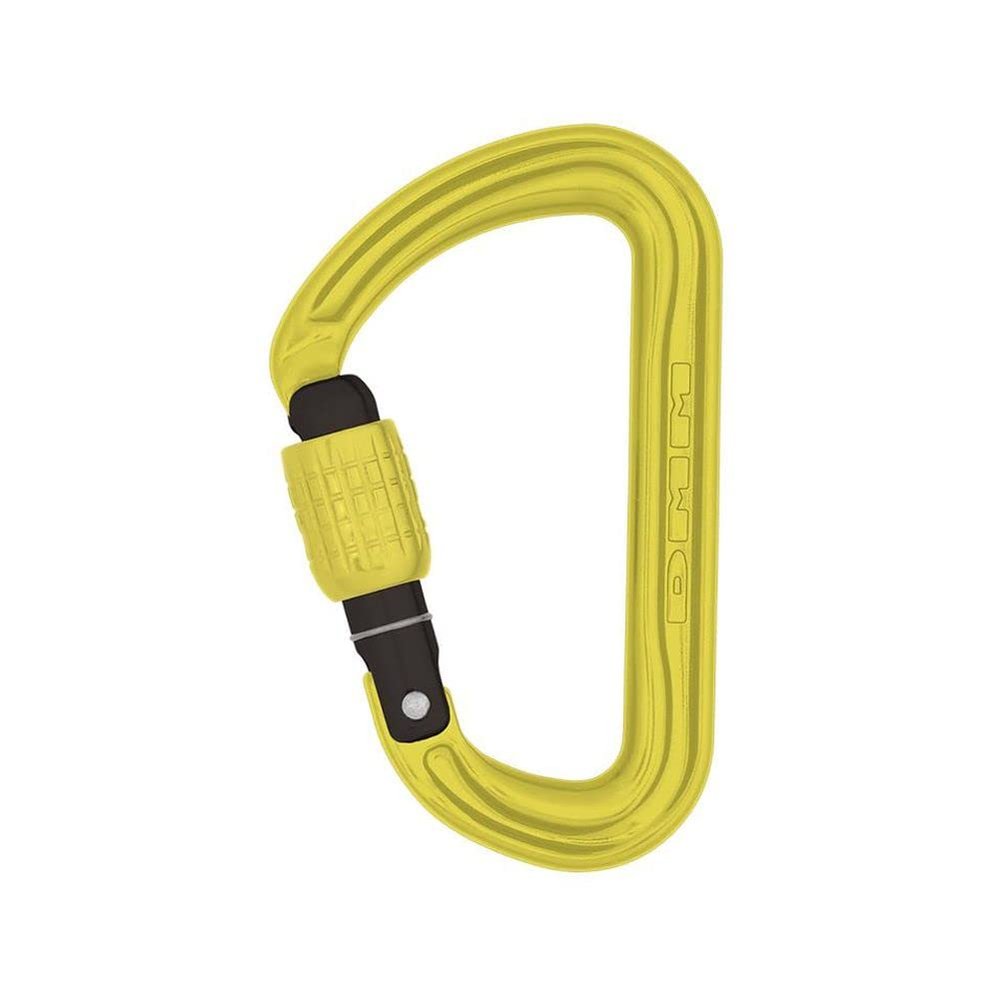 DMM Shadow Screwgate Carabiner - Lime