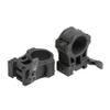 UTG ACCU-SYNC QR 1" High Profile Scope Rings, Picatinny, Black view 2