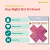 PASTEASE X Pasties - Holographic Bubblegum Pink X Nipple Covers for Festivals, Raves, & Lingerie | Halloween Accessory | Latex Free & Made in USA (Holographic Bubblegum Pink X) view 2