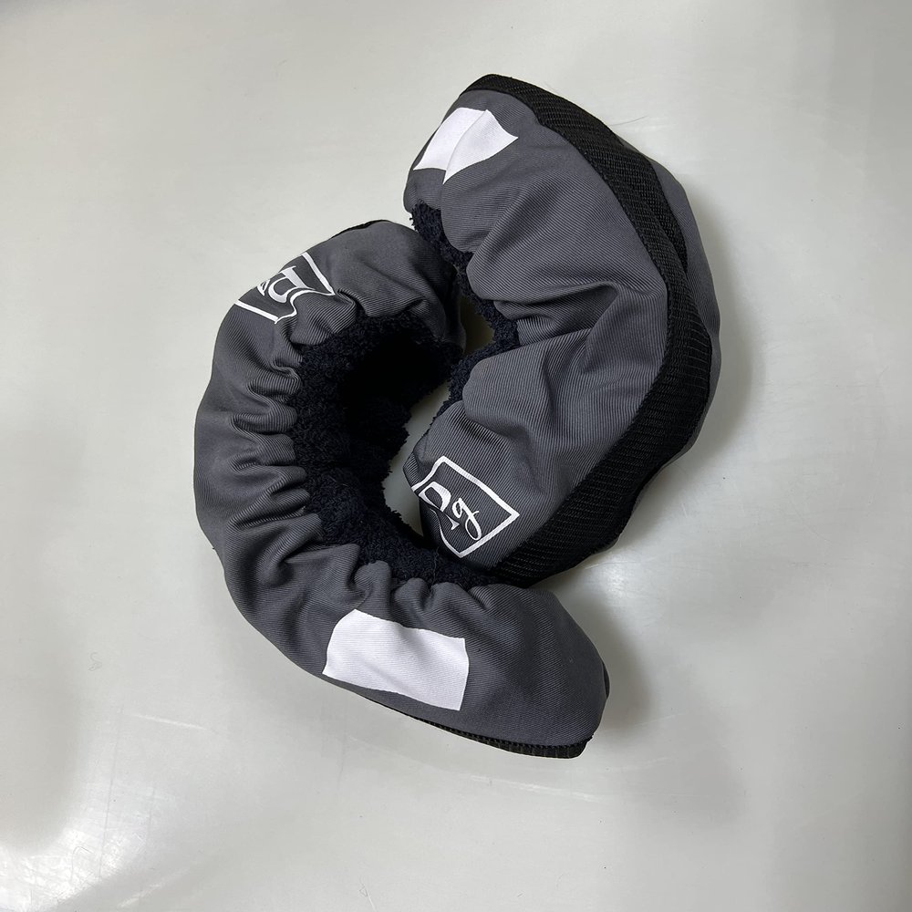 Perfect Pro Hockey Skate Guard Soaker, Ultra Thick Terry Cloth, Thickest Made! (Senior, Grey)