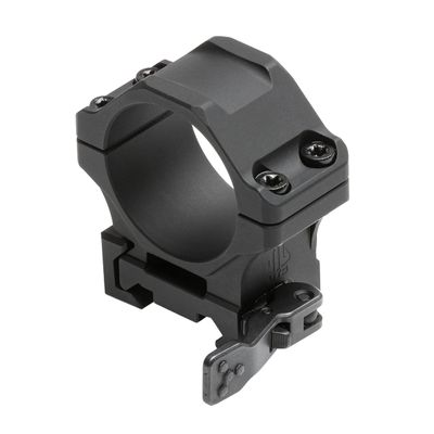 UTG ACCU-SYNC QR 30mm Low Profile Scope Rings, Picatinny, Black