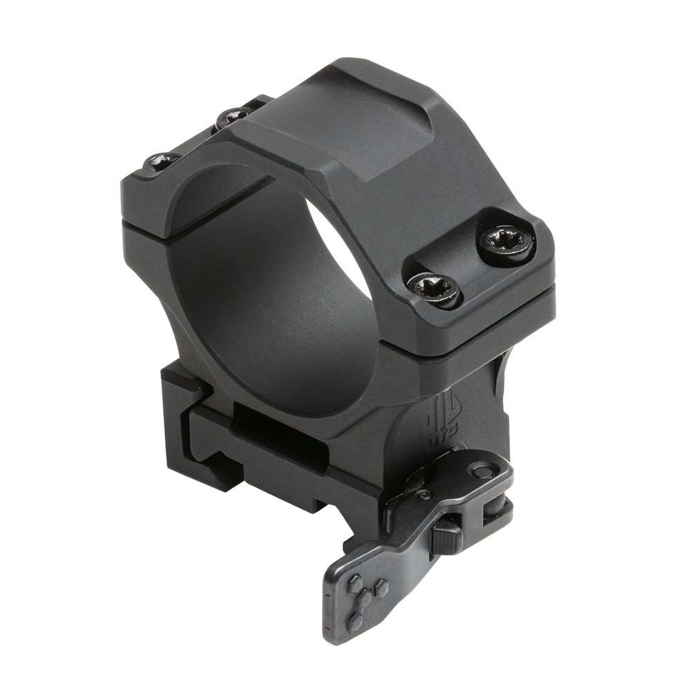 UTG ACCU-SYNC QR 30mm Low Profile Scope Rings, Picatinny, Black