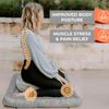Florensi Yoga & Meditation Bundle | Grey Zabuton Meditation Mat & Yoga Wheel 3 Pack view 4