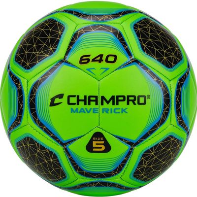 Champro Maverick Soccer Ball, Size 4, Optic Green