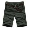 QWENTMTNTY Mens Cargo Shorts Size 36 Relaxed Fit Fashion Outdoor Summer Multi Pocket Zipper Fly Plus Size Solid Short Pants view 3