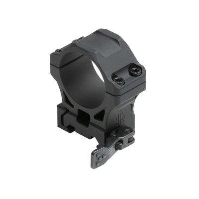 UTG ACCU-SYNC QR 30mm Med. Profile Scope Rings, Picatinny, Black