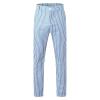 QWENTMTNTY Mens Chinos Pants Vertical Striped Slim Fit Stretch Flat-Front Skinny Dress Pants Casual Business Taper Trousers Blue view 3