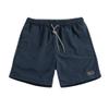 QWENTMTNTY Beach Shorts for Men Summer Quick Dry 5 Inch Casual Elastic Waistband Shorts Big and Tall Outdoor Sports Shorts Dark Blue view 1