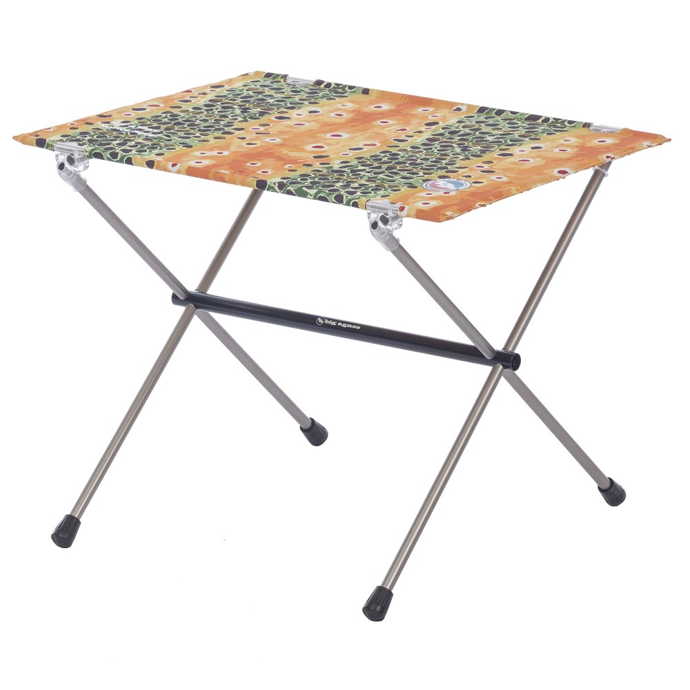 Big Agnes Woodchuck Table - Ultralight, Hard-Top Tables for Camping and Backpacking, Woodchuck Camp Table (Brown Trout)