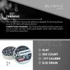Olympia Shot Training Flat Air Gun Pellets | .177 Caliber (4.5 mm), Flat Wadcutter Head for Competition Training and Target Shooting | 500 Count view 2