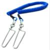SPEARFISHING WORLD Speargun Coil Shooting Shock Line Retriever with Stainless Steel Swivel Snap Clips 15 feet view 1