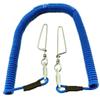 SPEARFISHING WORLD Speargun Coil Shooting Shock Line Retriever with Stainless Steel Swivel Snap Clips 15 feet view 4