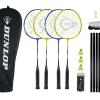 Dunlop Sports Nitro-Star SSX 1.0-4 Player Badminton Set with Net view 1