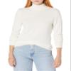 Amazon Essentials Women's Classic-Fit Lightweight Long-Sleeve Turtleneck Sweater (Available in Plus Size), Ivory, 1X view 1