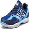 Butterfly Lezoline Mach Shoes - Shock Absorbing Flexible Lightweight Superior Gripping Professional Competition Table Tennis Shoe, Navy-Blue, 10.5 Men view 1