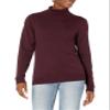 Amazon Essentials Women's Classic-Fit Lightweight Long-Sleeve Turtleneck Sweater (Available in Plus Size), Burgundy, 6X view 1