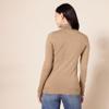 Amazon Essentials Women's Classic-Fit Lightweight Long-Sleeve Turtleneck Sweater (Available in Plus Size), Taupe Heather, 2X view 3