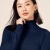 Amazon Essentials Women's Classic-Fit Lightweight Long-Sleeve Turtleneck Sweater (Available in Plus Size), Navy, 3X view 4