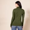 Amazon Essentials Women's Classic-Fit Lightweight Long-Sleeve Turtleneck Sweater (Available in Plus Size), Olive, 4X view 3