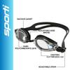 Sporti Antifog Positive Optical Goggle - Clear Lens/Black Frame - Positive 5.5 view 3