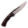 GCS Handmade Micarta Handle D2 Tool Steel Tactical knife Hunting Knife Camp Knife with leather sheath Full tang blade designed for Hunting & EDC GCS 240 (Brown Handle) view 3