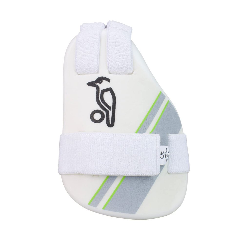 KOOKABURRA Unisex-Youth 1000 Inner Thigh Guard Cricket, White, Right Hand